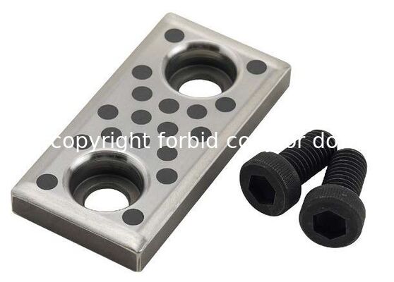 S45C Steel Self Lubricating Bearings  Steel Slide Plate Code Number TSP 10mm