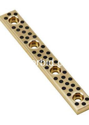 High Pressure Brass Self Lubricating Metal Oilless Bearing ISO9001 Certification