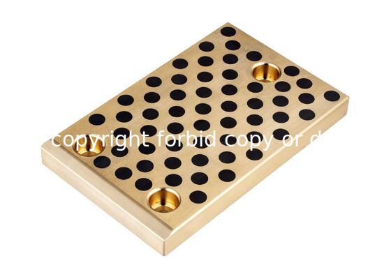 Brass Self Lubricating VDI 3357 Standard Bronze Bushing Lubrication 20mm Thickness