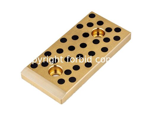 VDI 3357 Thin Type Thickness 12mm  VSM Self Lubricating Bronze Bushings , Graphite Bronze Bushing