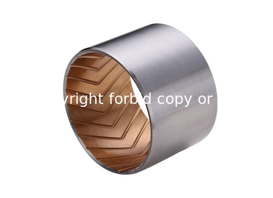 JF803 Wrapped Bronze Bimetal Bearings ISO 3547 DIN1494 Standard Type With V Oil Groove