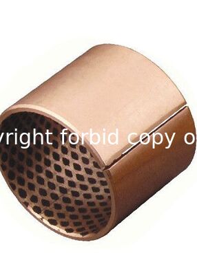 Cast Bronze Bearings INW-09G CSB-09G CuSn8 With Graphite Pluged ISO9001 Certification