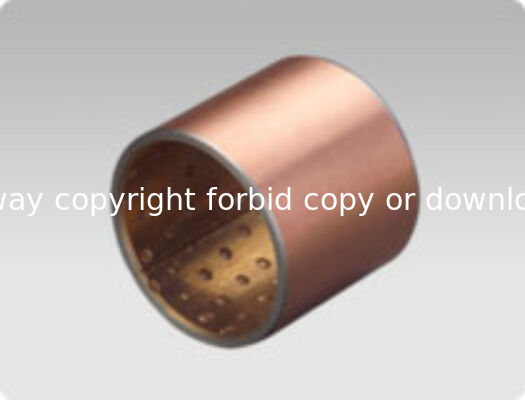 INW-80 Bimetal Bearings ISO 3547 TY450 Steel ≥45hrc Wrapped Bronze