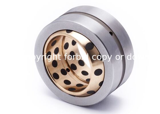 Spherical Plain Bearing , INW-Q10 Solid Lubricant Inlaid Globe Bearing