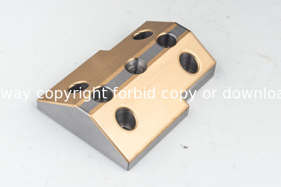 Sintered Bronze Bushing ISO 9448-6 Self Lube Wear Plates Busing / Sliding Plates Sintered Alloy