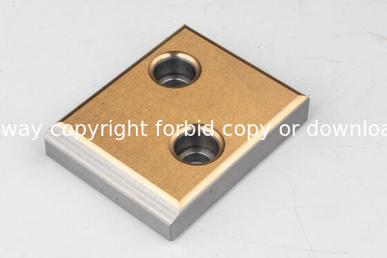 Sintered Bronze Bushing ISO 9448-6 Self Lube Wear Plates Busing / Sliding Plates Sintered Alloy