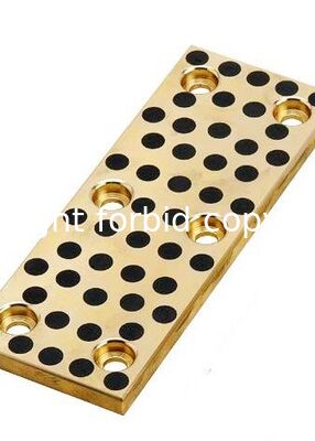 SOLP Self Lubricating Bearings Bronze Type Sliding Plate Thickness 10mm