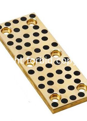 SOLP Self Lubricating Bearings Bronze Type Sliding Plate Thickness 10mm