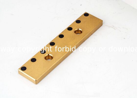 Bronze Bushing Lubrication Copper Alloy Graphite Pluged 20mm Thickness