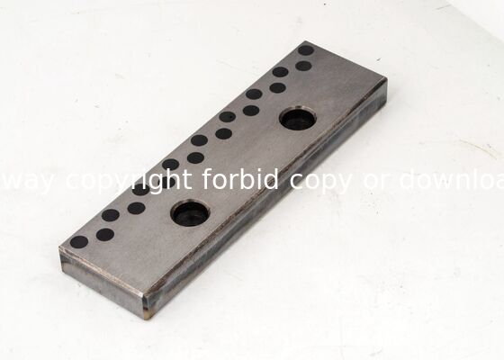 Cam Slider Plate Self Lubricating Bearings Steel With Graphite Pluged