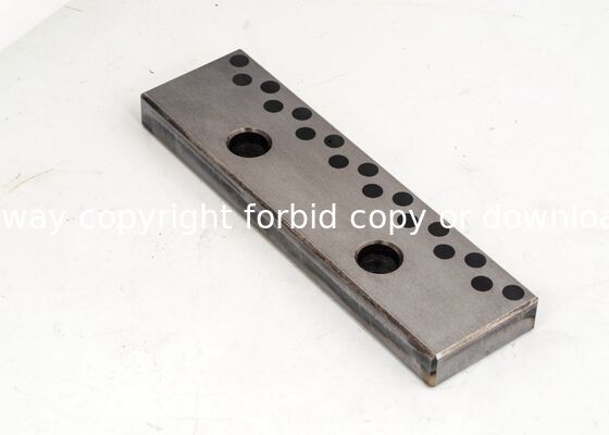 Cam Slider Plate Self Lubricating Bearings Steel With Graphite Pluged