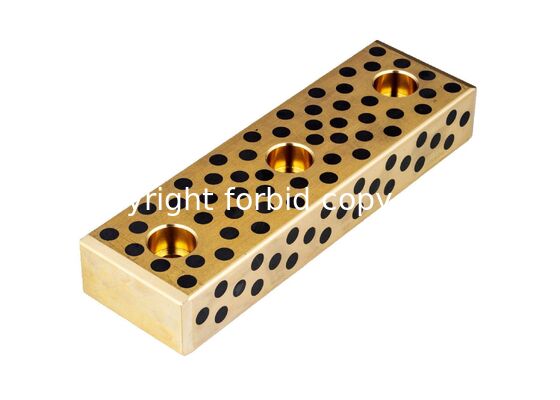 Cam Slid Plate SCSDP Self Lubricating Bearings With Two Surface Graphite Plugs