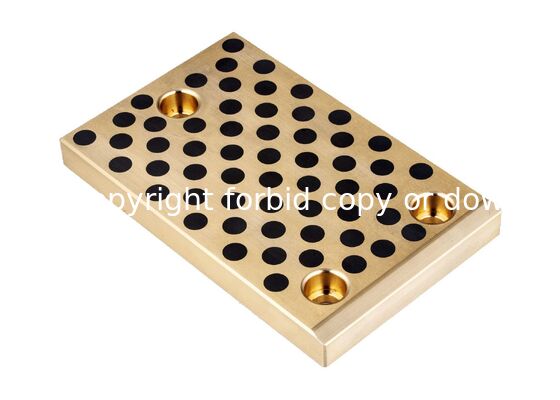 Brass Self Lubricating VDI 3357 Standard Bronze Bushing Lubrication 20mm Thickness