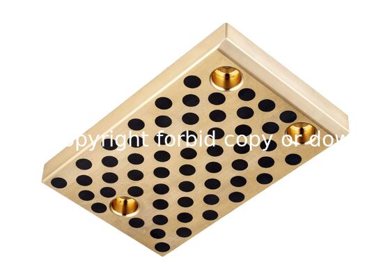 Brass Self Lubricating VDI 3357 Standard Bronze Bushing Lubrication 20mm Thickness