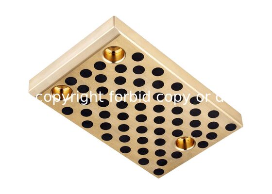 Brass Self Lubricating VDI 3357 Standard Bronze Bushing Lubrication 20mm Thickness