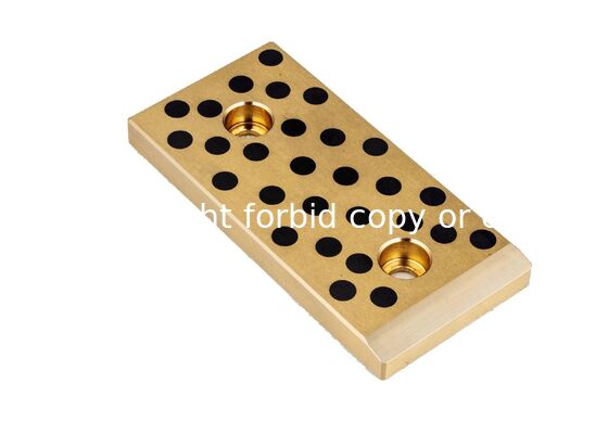 VDI 3357 Thin Type Thickness 12mm  VSM Self Lubricating Bronze Bushings , Graphite Bronze Bushing