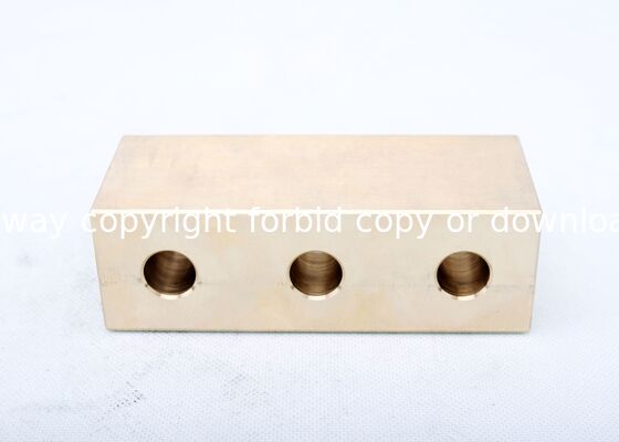 Cam Slider Plate VG2 Self Lubricating Bearings Copper Alloy Graphite Pluged
