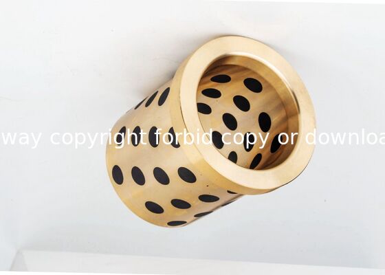 Guide Bushes SEFW Solid Lubricant Bearings Sleeve Universal Flange Type