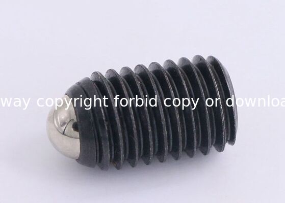 M3 M4 M5 M6 Stamping Die Components Black Oxide Steel Threaded Spring Ball Plunger