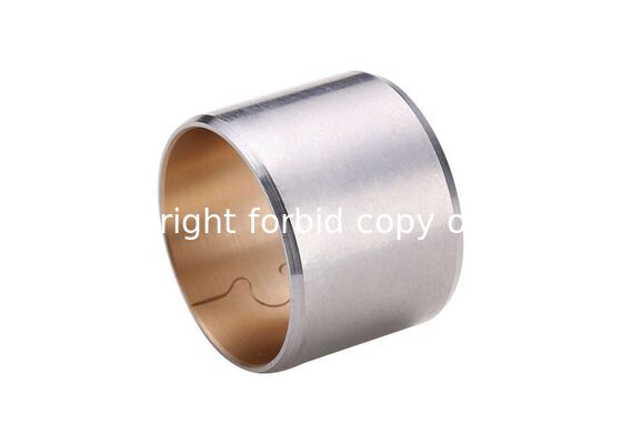 Bronze Bimetal Bearings JF802 Wrapped ISO 3547 Standard Type With Lock Type